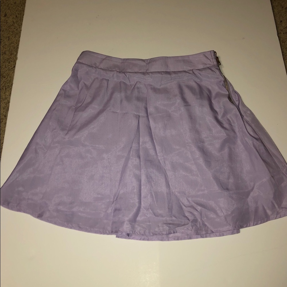 Lavender skater skirt